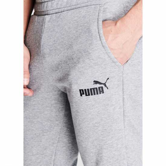 Puma Мъжко Долнище Полар Tapered Fleece Pants Mens Grey Мъжко облекло за едри хора