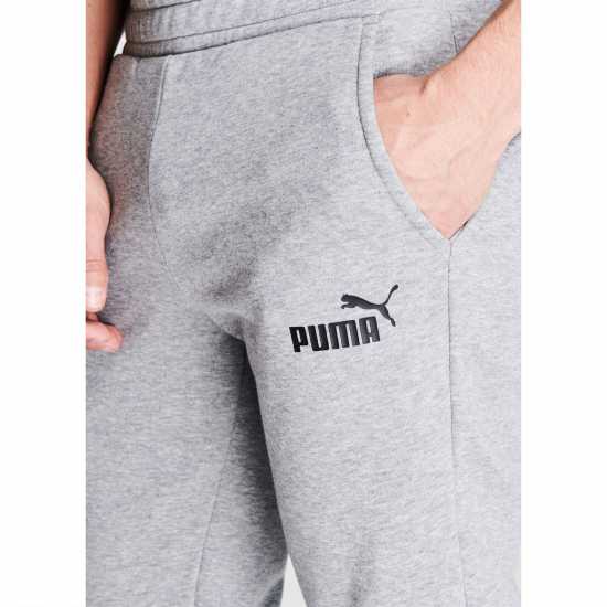 Puma Мъжко Долнище Полар Tapered Fleece Pants Mens Сиво Мъжки меки спортни долнища
