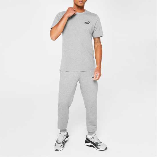 Puma Мъжко Долнище Полар Tapered Fleece Pants Mens Сиво Мъжки меки спортни долнища