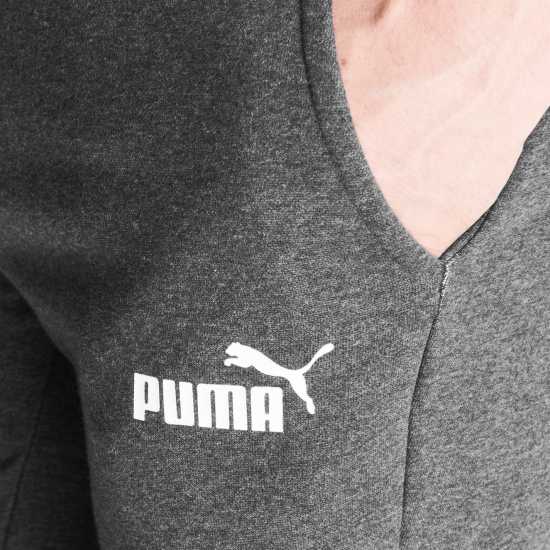 Puma Мъжко Долнище За Джогинг No 1 Logo Jogging Pants Mens Charcoal Мъжко облекло за едри хора