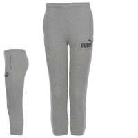 Puma No1 Logo Sweatpants Junior Boys Grey Детски полар