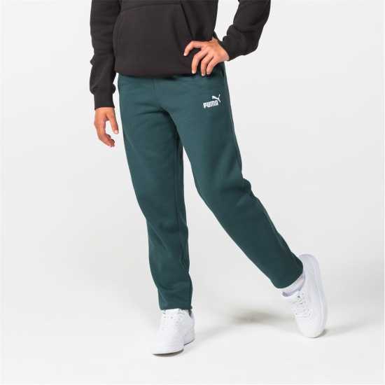 Puma No1 Logo Sweatpants Junior Boys Зелена Терен 