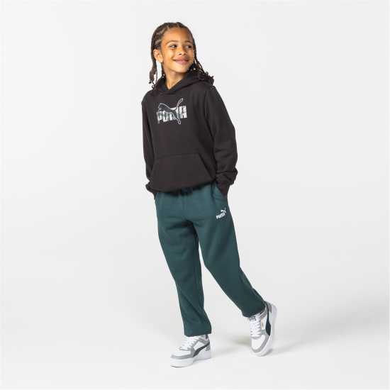Puma No1 Logo Sweatpants Junior Boys Зелена Терен 