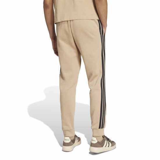 Adidas Fleece Tapered Cuff 3-Stripes Joggers Пясъчен камък 