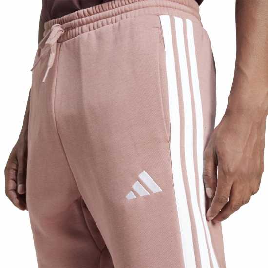 Adidas Fleece Tapered Cuff 3-Stripes Joggers Топла глина 