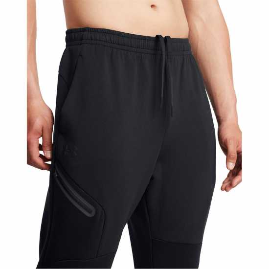Under Armour Unstoppable Closed Hem Fleece Joggers Черно Under Armour Unstoppable Closed Hem Fleece Joggers Черно