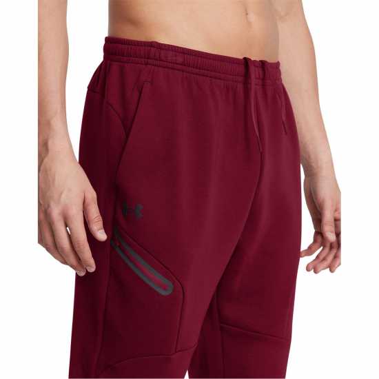 Under Armour Unstoppable Closed Hem Fleece Joggers Червено 