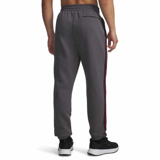 Under Armour Icon Taping Closed Hem Fleece Joggers Кастлрок/Червен 