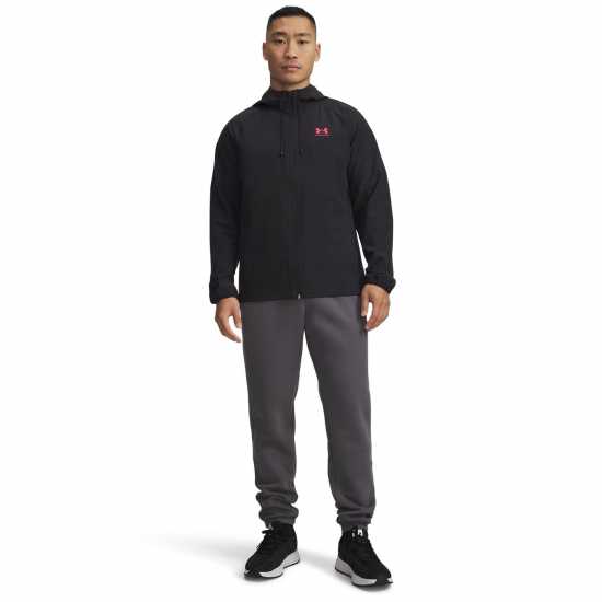Under Armour Icon Taping Closed Hem Fleece Joggers Кастлрок/Червен 