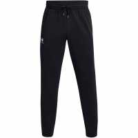 Under Armour Icon Taping Closed Hem Fleece Joggers Черно 