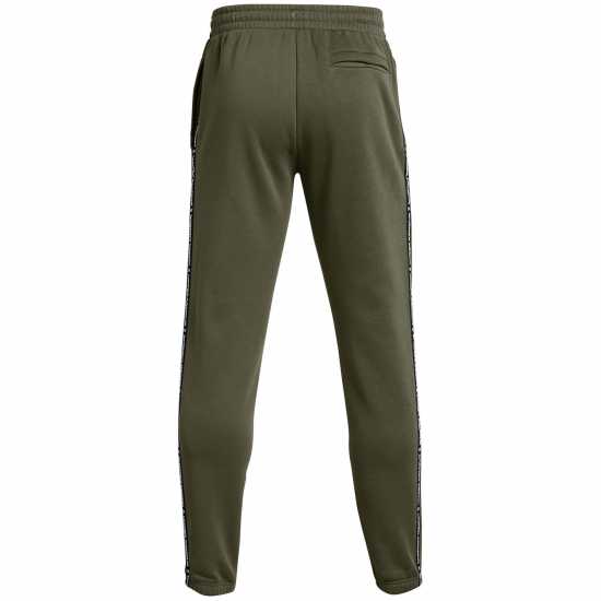 Under Armour Icon Taping Closed Hem Fleece Joggers Морско ОД Зелено 