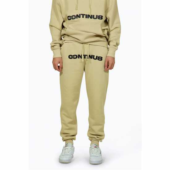 Hype Boxy Closed Hem Fleece Jogger Бежово Hype Boxy Closed Hem Fleece Jogger Бежово