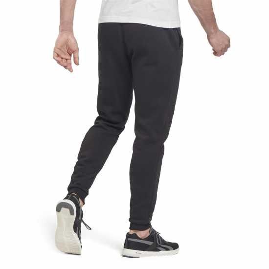 Reebok Мъжко Долнище За Джогинг Id Logo Jogging Pants Mens Black Мъжко облекло за едри хора