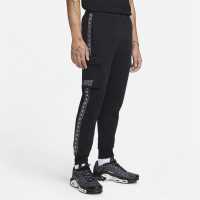 Nike Мъжко Долнище Fleece Cargo Pants Mens BLACK/IRON GREY Мъжко облекло за едри хора