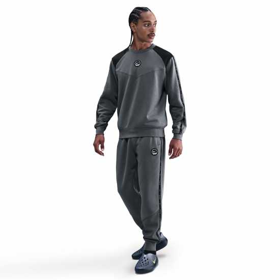 Nike Мъжко Спортно Долнище City Jogging Bottoms Mens Grey/Black 