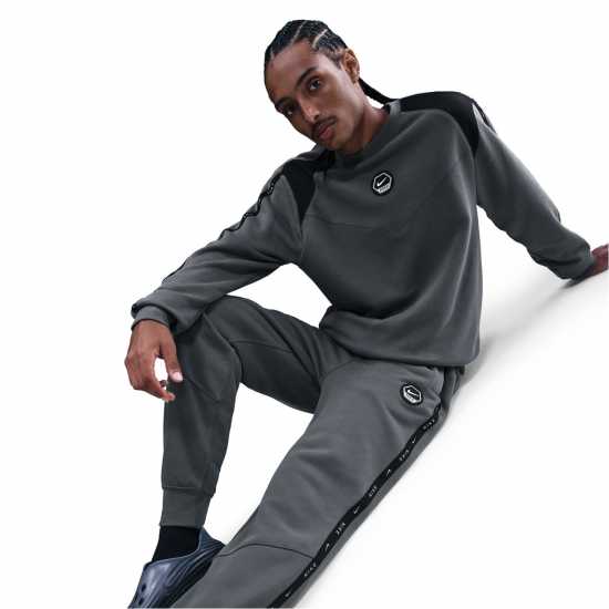 Nike Мъжко Спортно Долнище City Jogging Bottoms Mens Grey/Black 