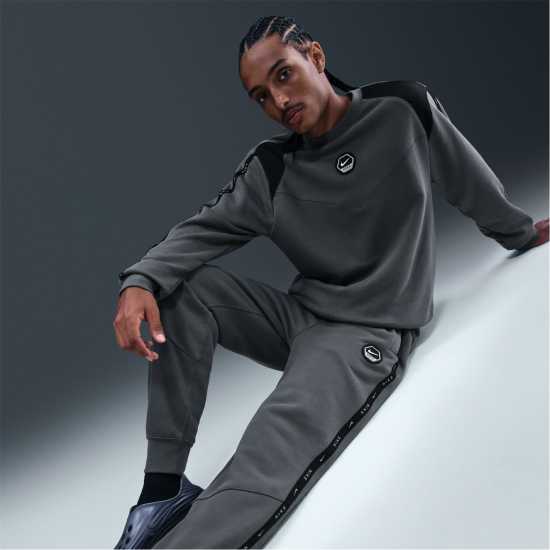 Nike Мъжко Спортно Долнище City Jogging Bottoms Mens Grey/Black 