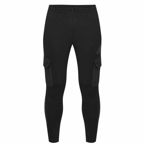 Adidas Мъжко Спортно Долнище Utility Joggers Mens Черно Мъжки меки спортни долнища