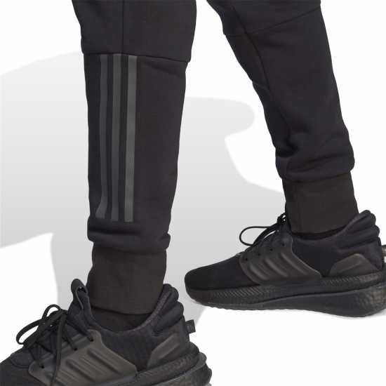 Adidas Мъжко Спортно Долнище Utility Joggers Mens Black Мъжко облекло за едри хора