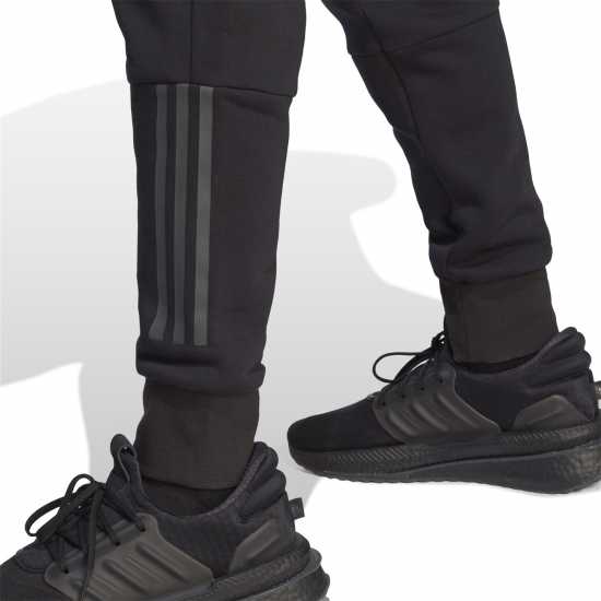 Adidas Мъжко Спортно Долнище Utility Joggers Mens Черно Мъжки меки спортни долнища