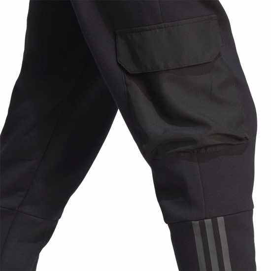 Adidas Мъжко Спортно Долнище Utility Joggers Mens Black Мъжко облекло за едри хора