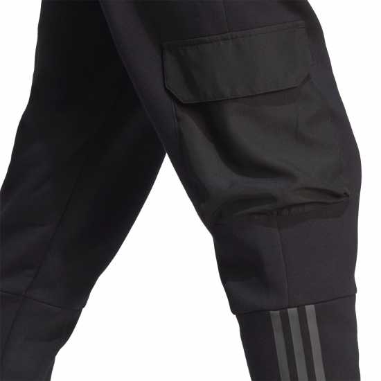 Adidas Мъжко Спортно Долнище Utility Joggers Mens Черно Мъжки меки спортни долнища