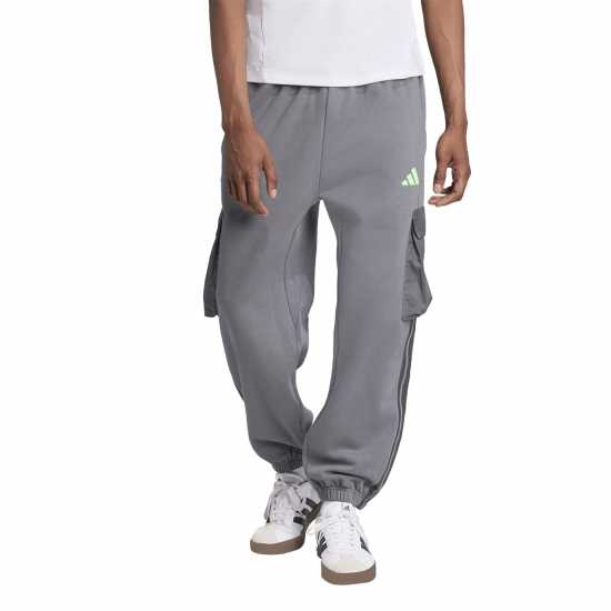 Adidas Мъжко Спортно Долнище Utility Joggers Mens Въглерод 