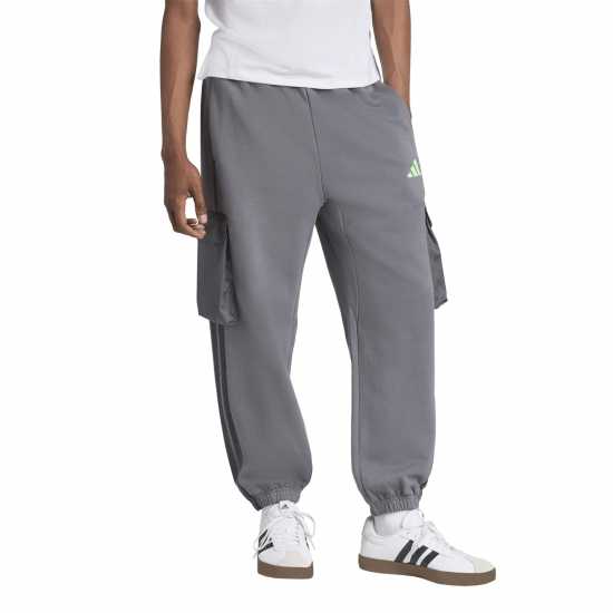 Adidas Мъжко Спортно Долнище Utility Joggers Mens Въглерод 