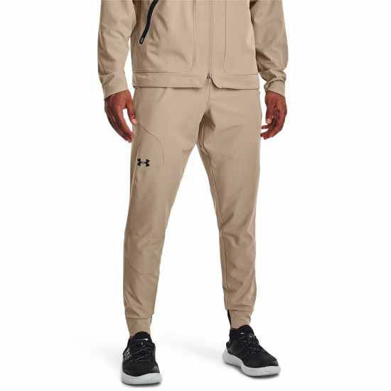 Under Armour Мъжко Долнище За Джогинг Unstoppable Jogging Pants Mens Кафяво Мъжки меки спортни долнища
