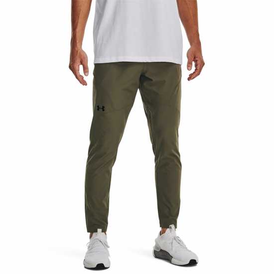 Under Armour Мъжко Спортно Долнище Unstoppable Tapered Jogging Bottoms Mens Зелено 