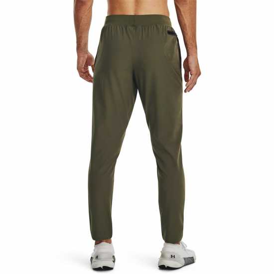 Under Armour Мъжко Спортно Долнище Unstoppable Tapered Jogging Bottoms Mens Зелено 