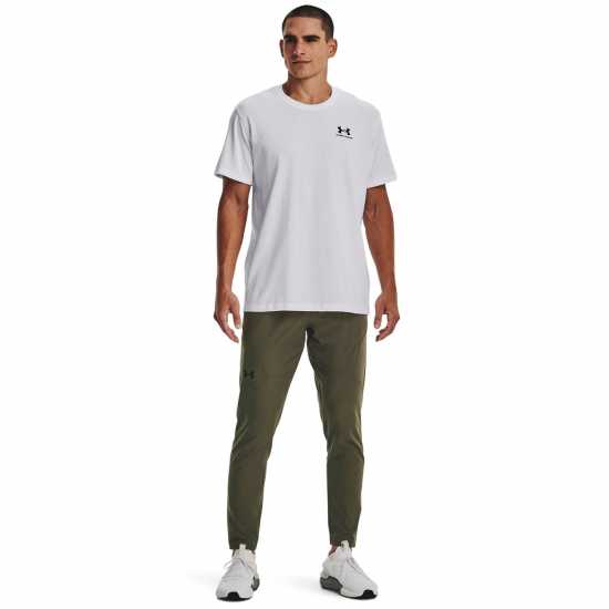 Under Armour Мъжко Спортно Долнище Unstoppable Tapered Jogging Bottoms Mens Зелено 