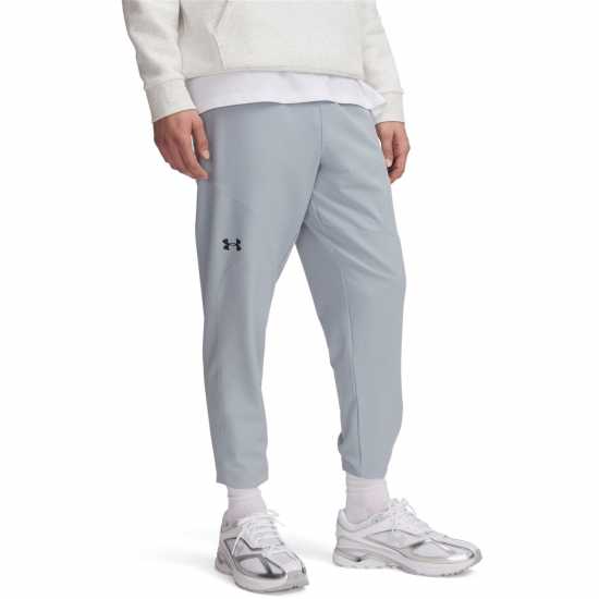 Under Armour Мъжко Спортно Долнище Under Unstoppable Tapered Jogging Bottoms Mens Синьо 