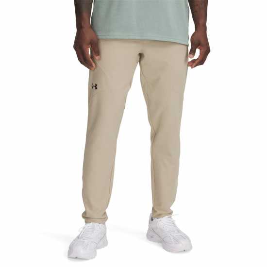Under Armour Мъжко Спортно Долнище Unstoppable Tapered Jogging Bottoms Mens Кафяво 