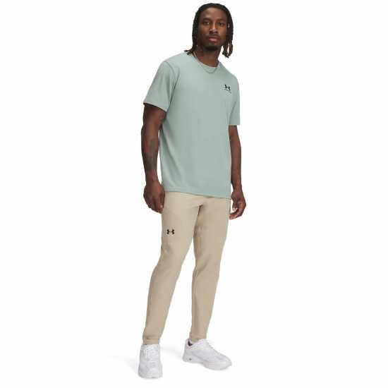 Under Armour Мъжко Спортно Долнище Unstoppable Tapered Jogging Bottoms Mens Кафяво 