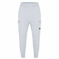Nike Sportswear Repeat Men's Fleece Cargo Pants Grey H/Black Мъжко облекло за едри хора