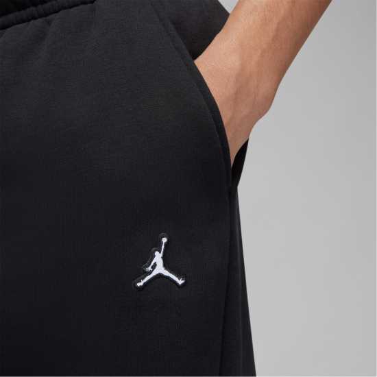 Air Jordan Essential Men's Fleece Pants Black Мъжко облекло за едри хора