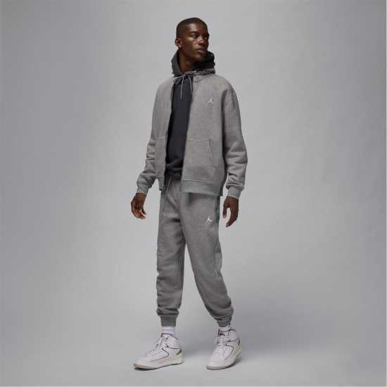Air Jordan Essential Mens Fleece Pants Carbon Hthr/Wht Мъжки меки спортни долнища