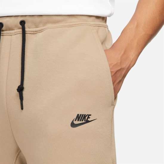Nike Мъжко Спортно Долнище Tech Fleece Joggers Mens Khaki/Black 