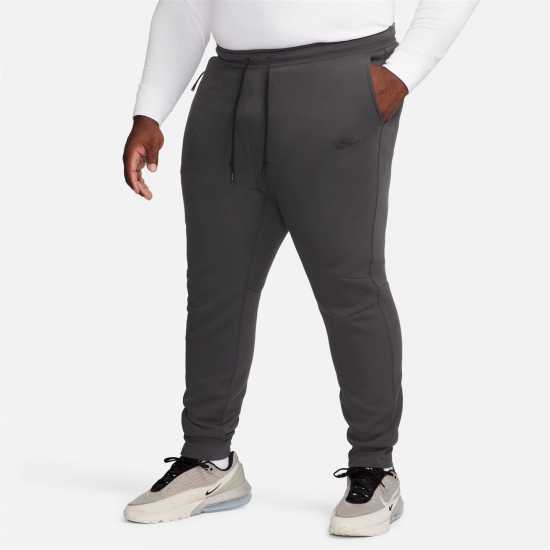 Nike Мъжко Спортно Долнище Tech Fleece Joggers Mens Grey/Black - 