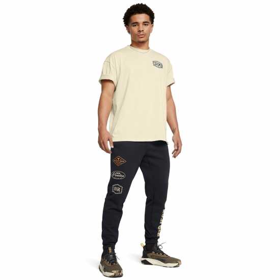 Мъжки меки спортни долнища Under Armour Pr Hwt Pant Sn99 Черно Under Armour Pr Hwt Pant Sn99 Черно Мъжки меки спортни долнища