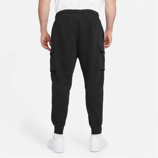 Nike Sportswear Club Fleece Men's Cargo Pants Черно/Бяло 