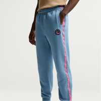Nike Men's Closed Hem Fleece Joggers Work Blue 