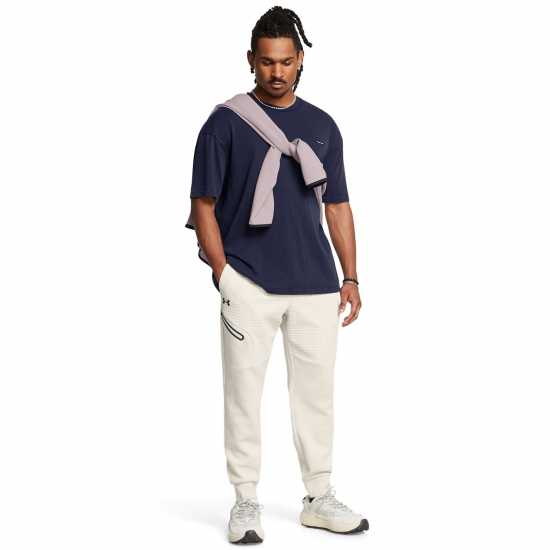 Under Armour Unstoppable Jog Sn99 White Мъжки меки спортни долнища