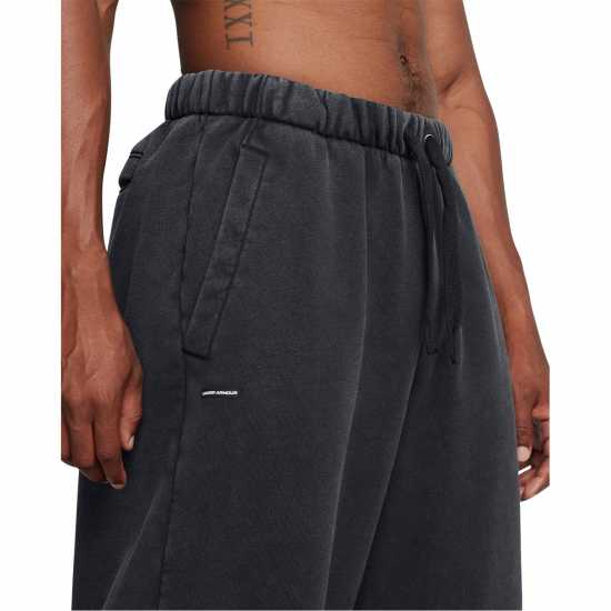Under Armour Men's Icon Closed Hem Fleece Joggers Black 