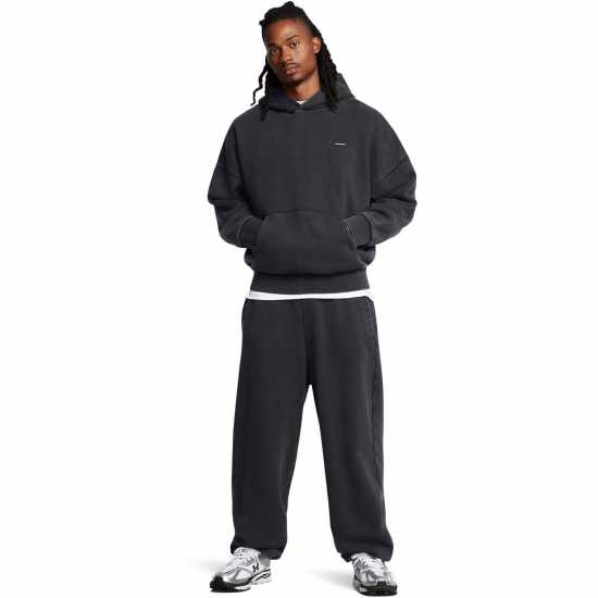 Under Armour Men's Icon Closed Hem Fleece Joggers Black 