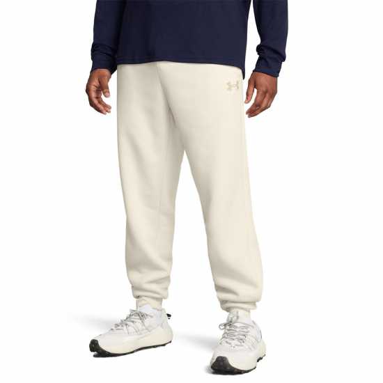 Under Armour Pro Closed Hem Fleece Joggers Бяло 