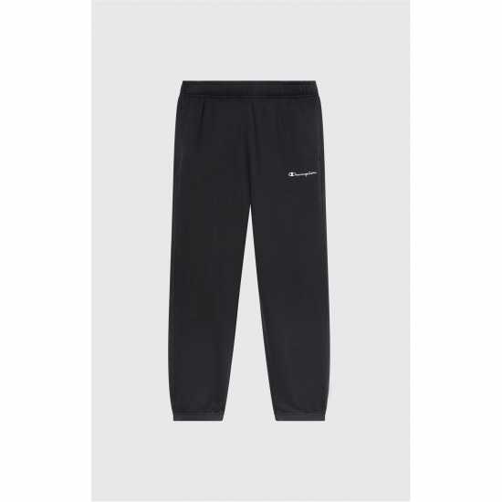 Champion Icons Elastic Cuff Fleece Pants Black Champion Icons Elastic Cuff Fleece Pants Black