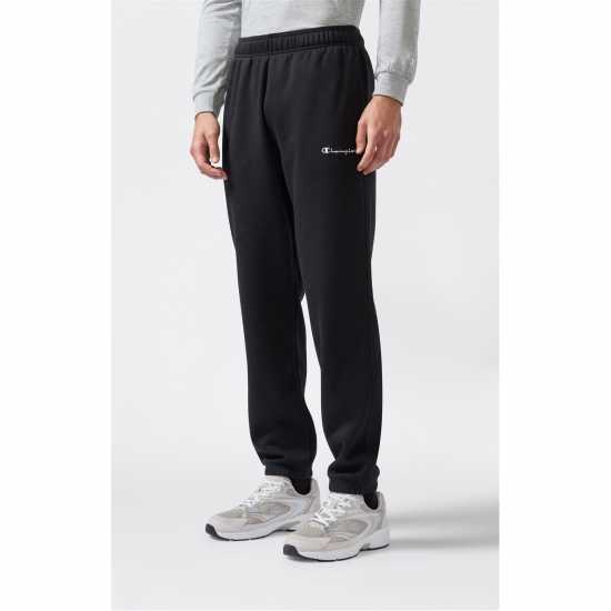 Champion Icons Elastic Cuff Fleece Pants Black Champion Icons Elastic Cuff Fleece Pants Black