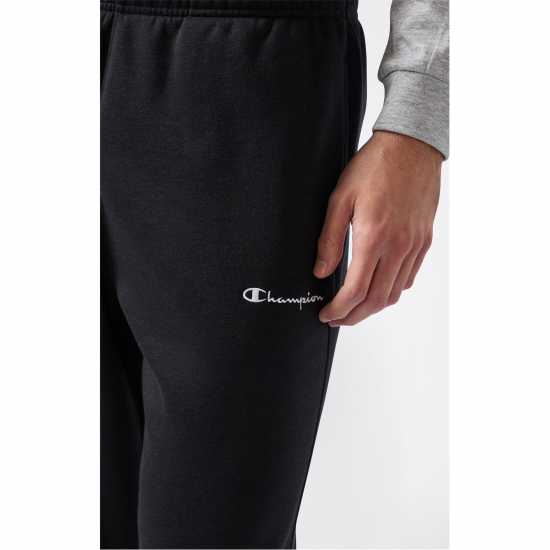 Champion Icons Elastic Cuff Fleece Pants Black Champion Icons Elastic Cuff Fleece Pants Black